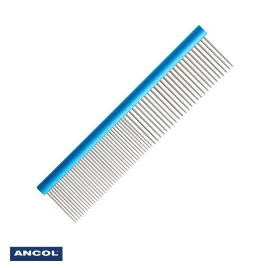 The Ancol Ergo Medium Coarse Metal Dog Comb