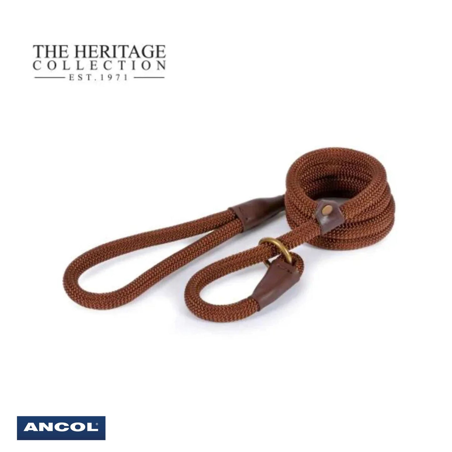 Ancol Heritage Deluxe Rope Slip Lead