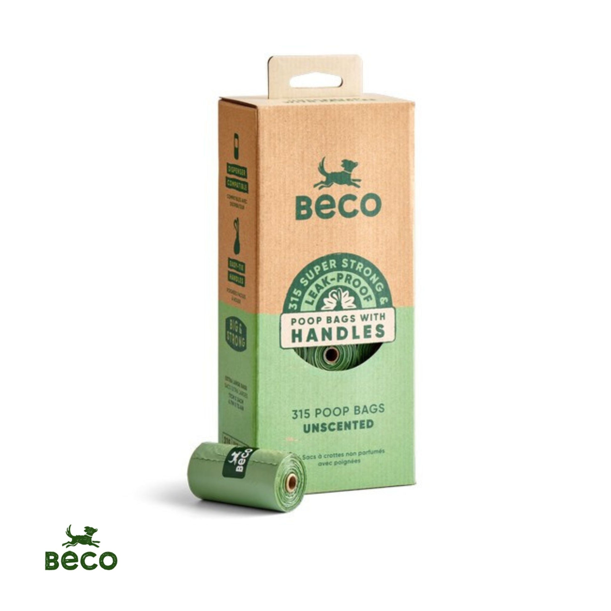 Beco unscented poo bags 315 pack