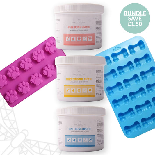 Bone Broth Powder & Ice Cube Tray Bundle
