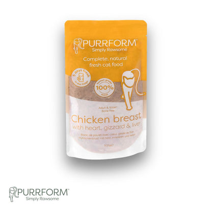 PurrForm Chicken Breast with Heart, Gizzard and Liver