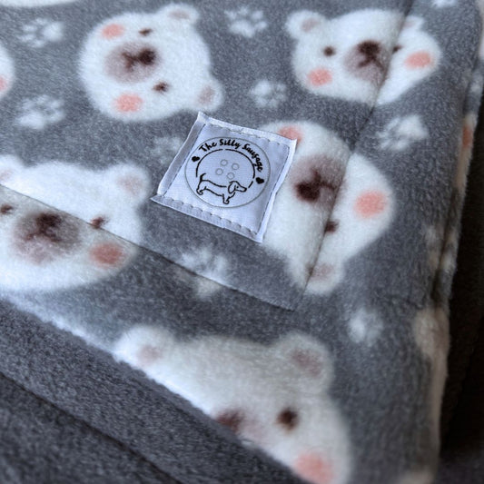 Luxury Reversible Polar Fleece Blanket