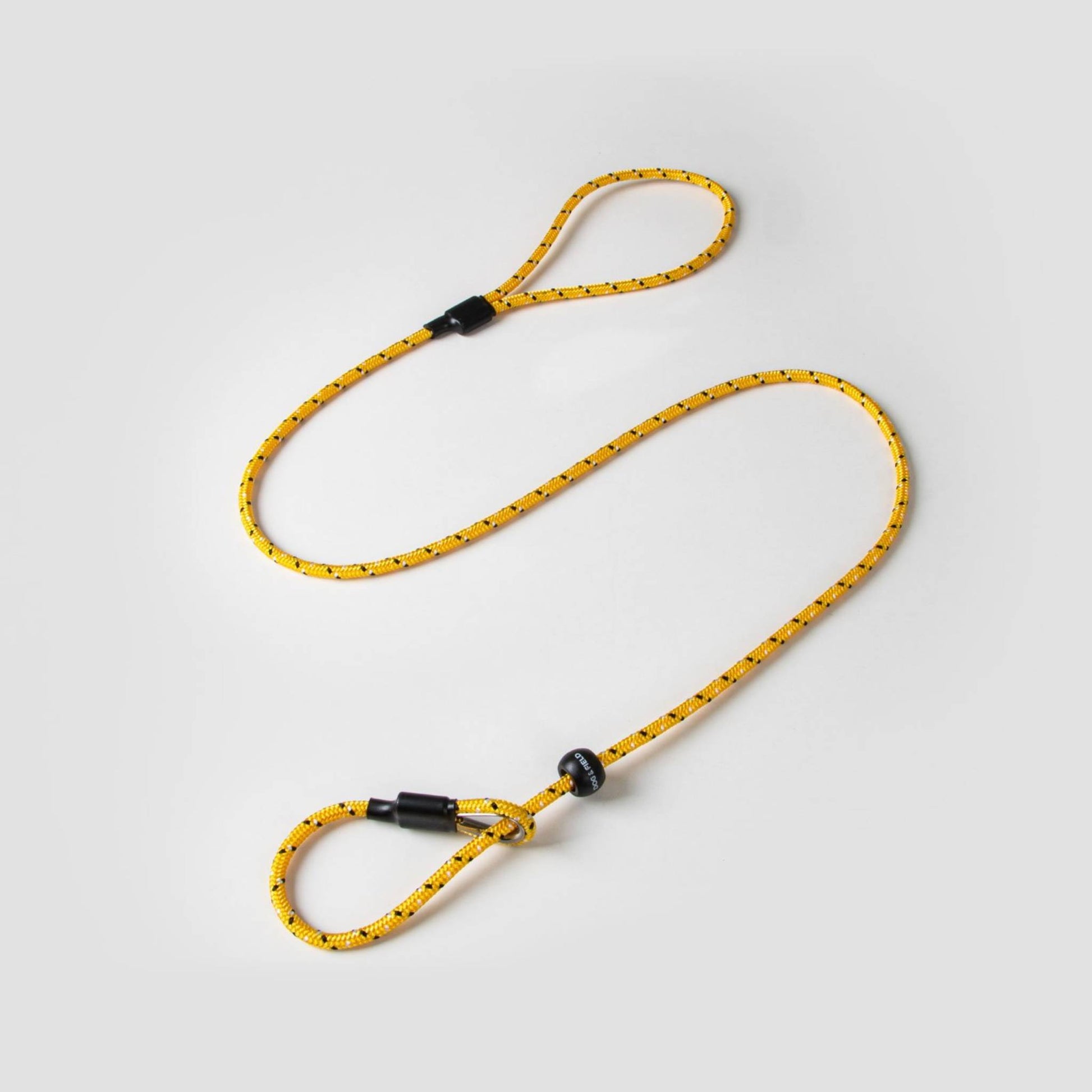 DOG & FIELD PRO TRIALLER SLIP LEAD YELLOW