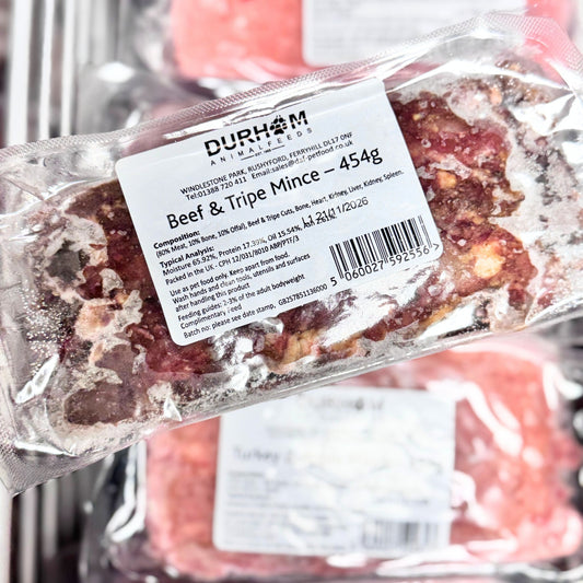 Durham Animal Feeds Beef & Tripe Mince