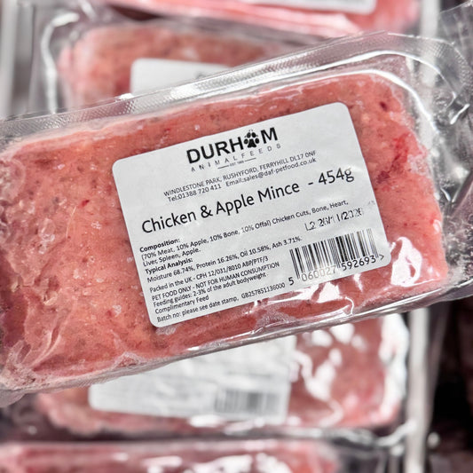 Durham Animal Feeds Chicken & Apple Mince