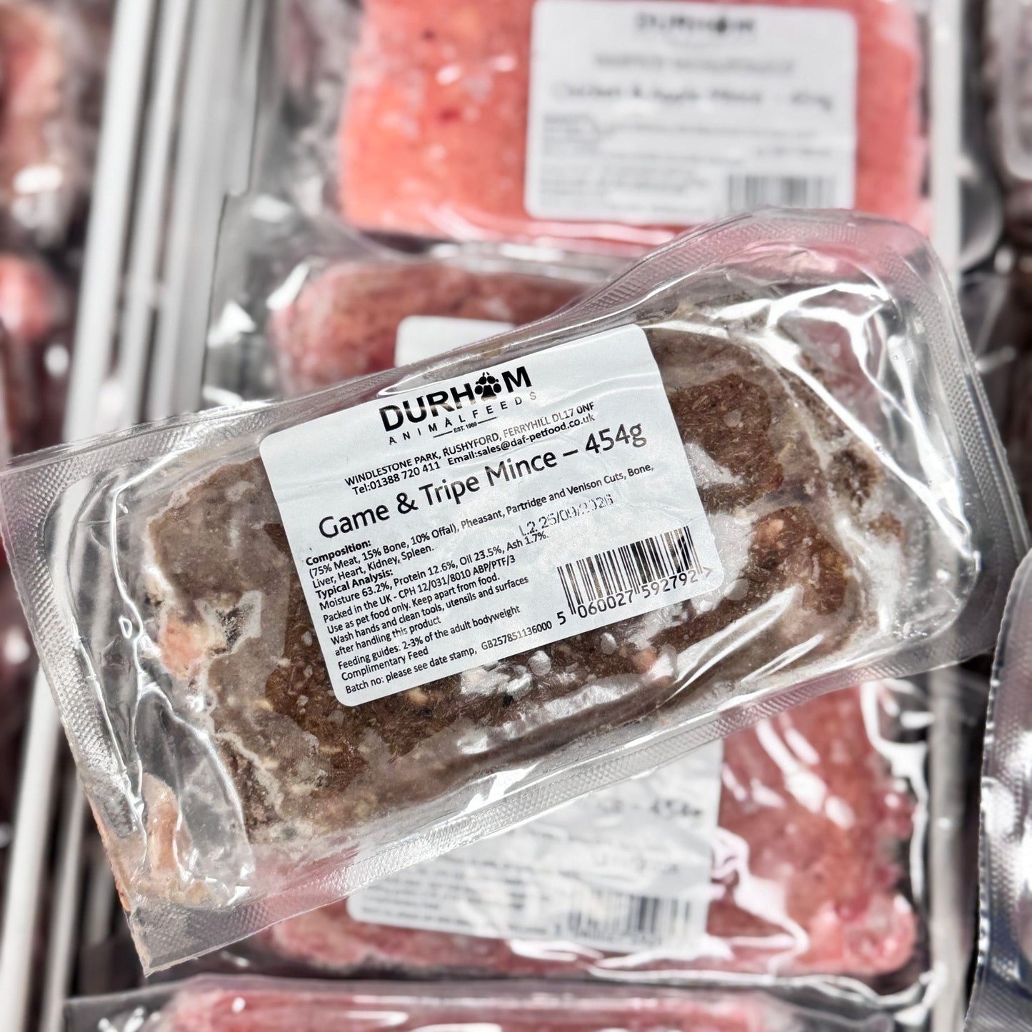 Durham Animal Feeds Game & Tripe Mince