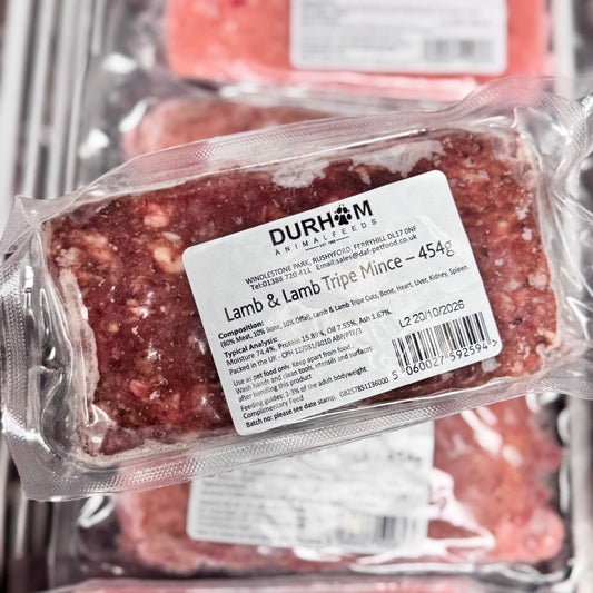 Durham Animal Feeds Lamb & Lamb Tripe Mince