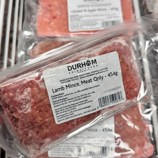 Durham Animal Feeds Lamb (Meat Only) Mince