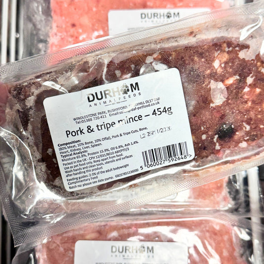 Durham Animal Feeds Pork & Tripe Mince