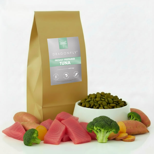 Tuna Grain Free Adult Dry Dog Food | Dragonfly Products