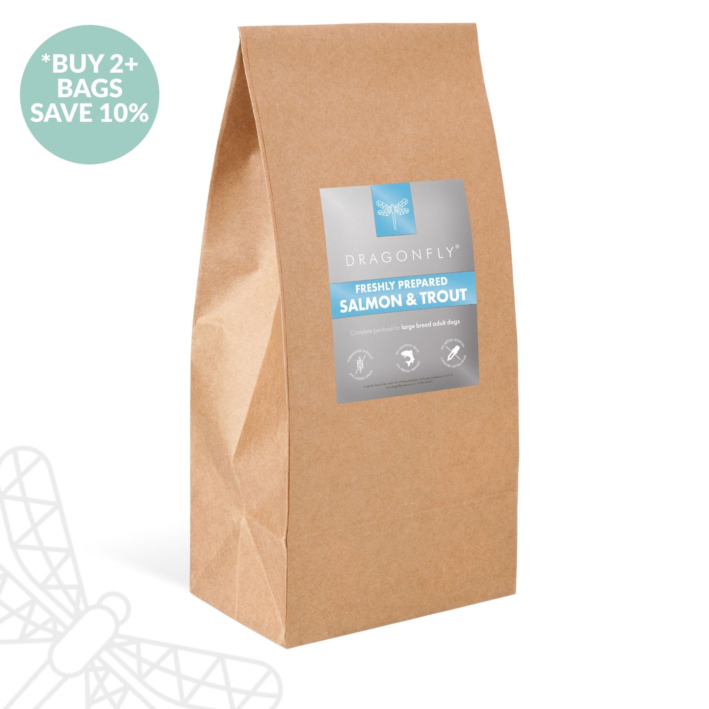 Freshly Prepared Salmon with Trout (ADULT)