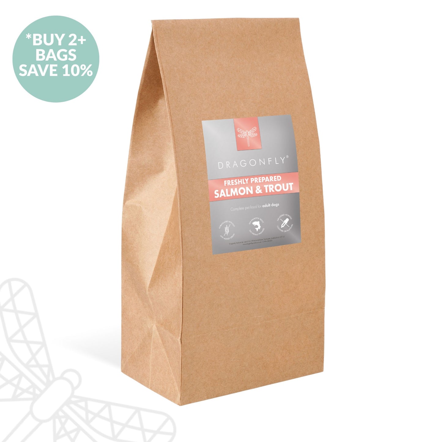 Freshly Prepared Salmon with Trout (ADULT)