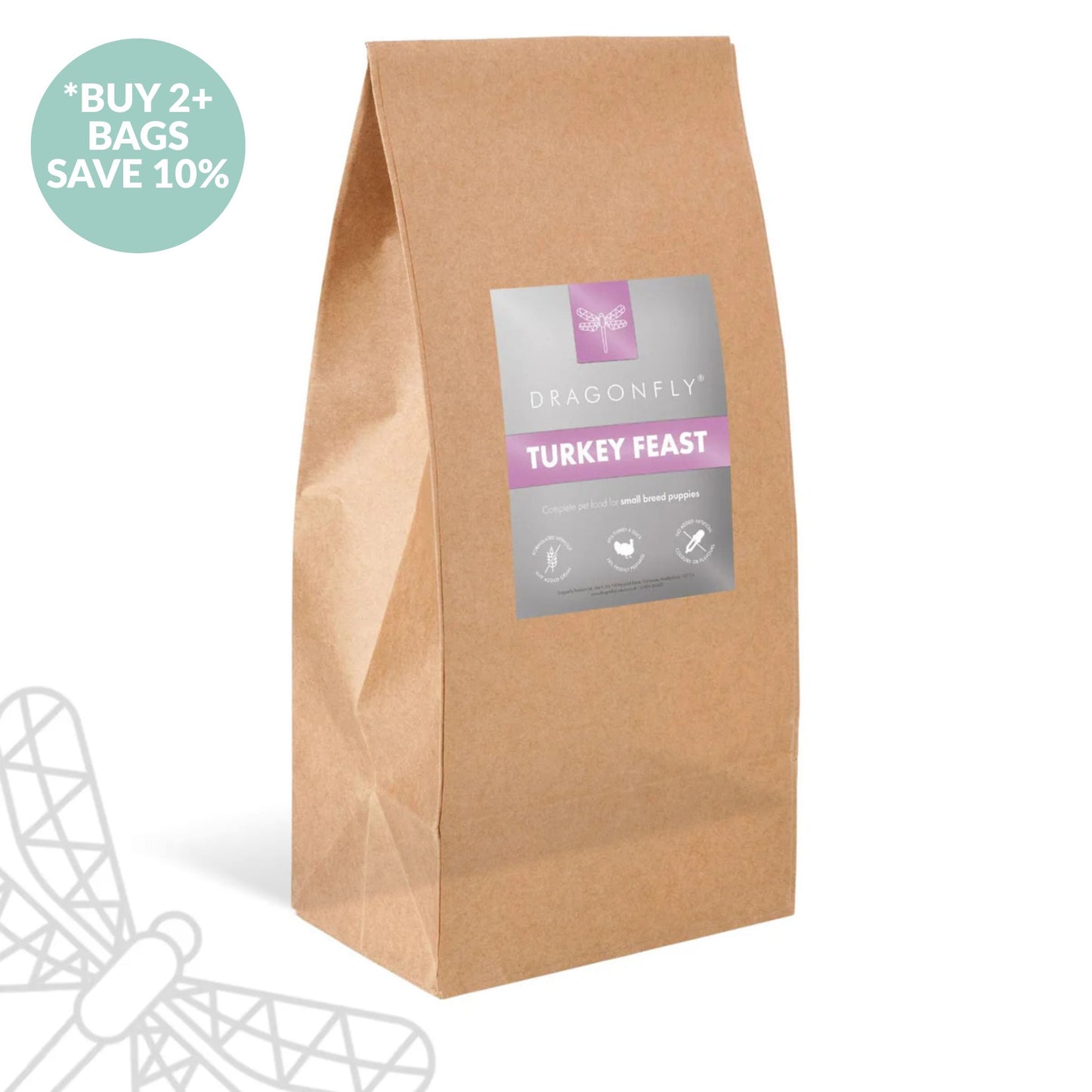 Freshly Prepared Turkey Feast (SMALL BREED PUPPY)