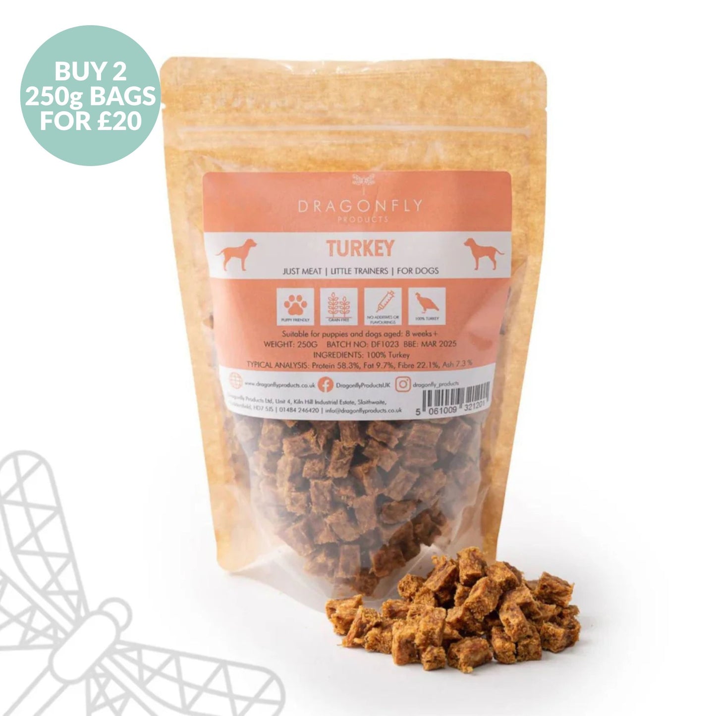 Little Trainers 'Just Meat' Training Treats