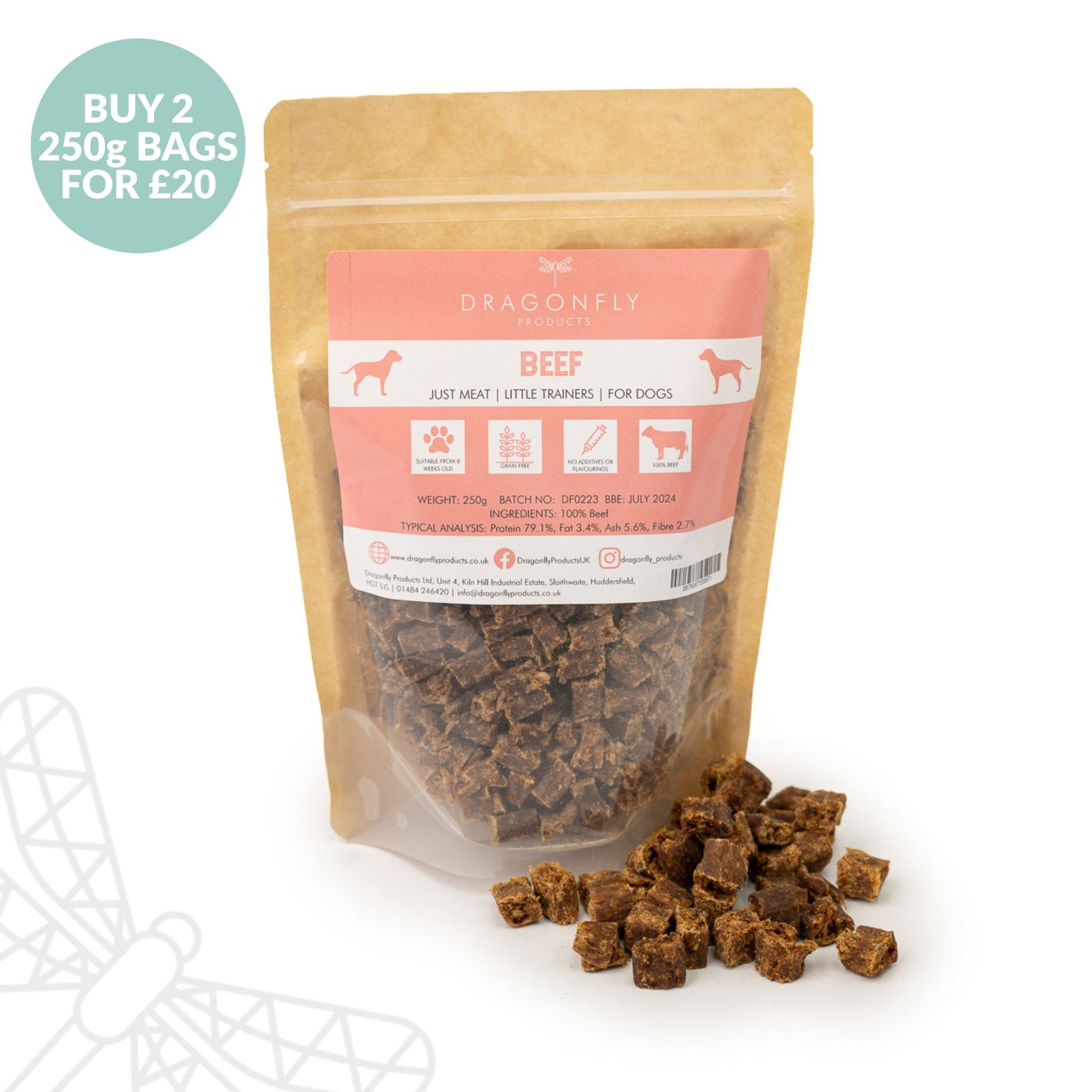 Little Trainers 'Just Meat' Training Treats