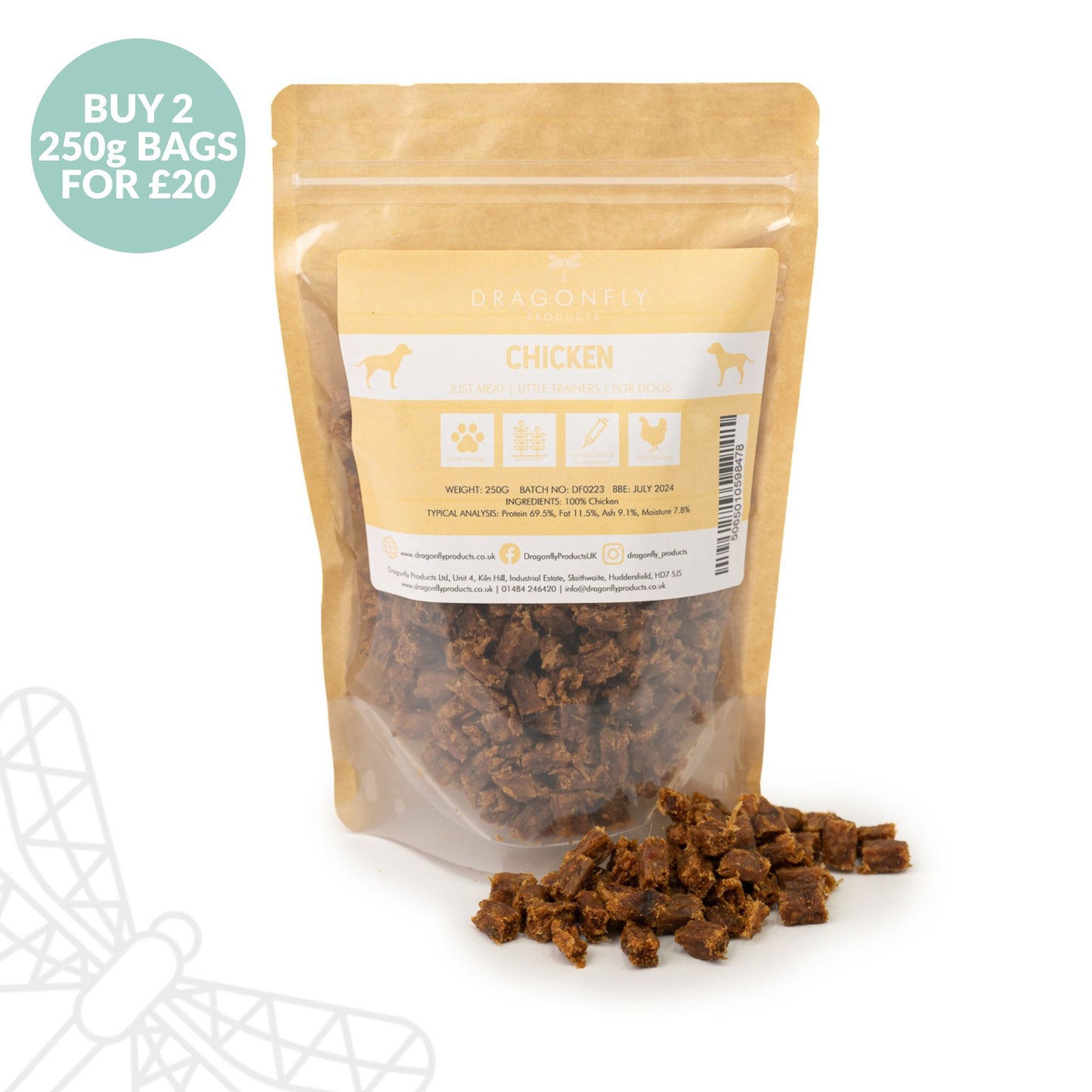 Little Trainers 'Just Meat' Training Treats