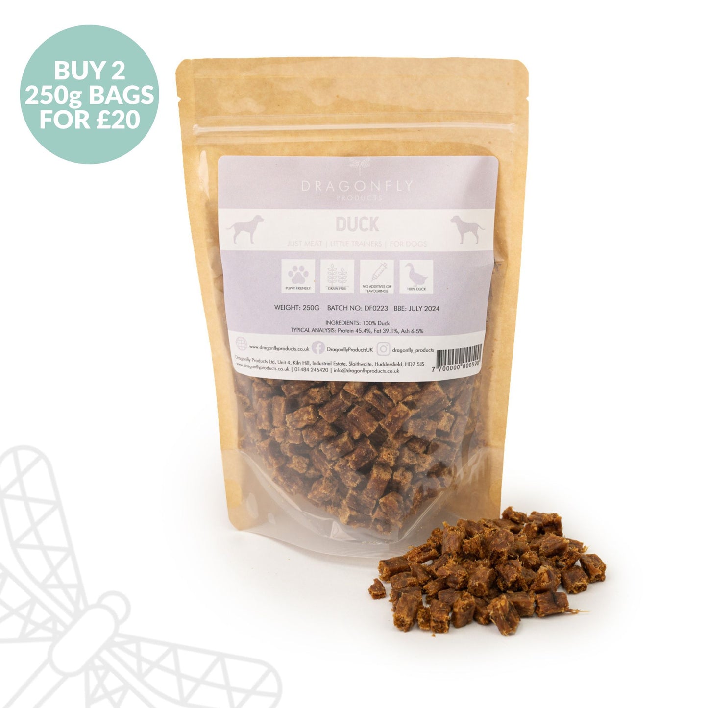 Little Trainers 'Just Meat' Training Treats