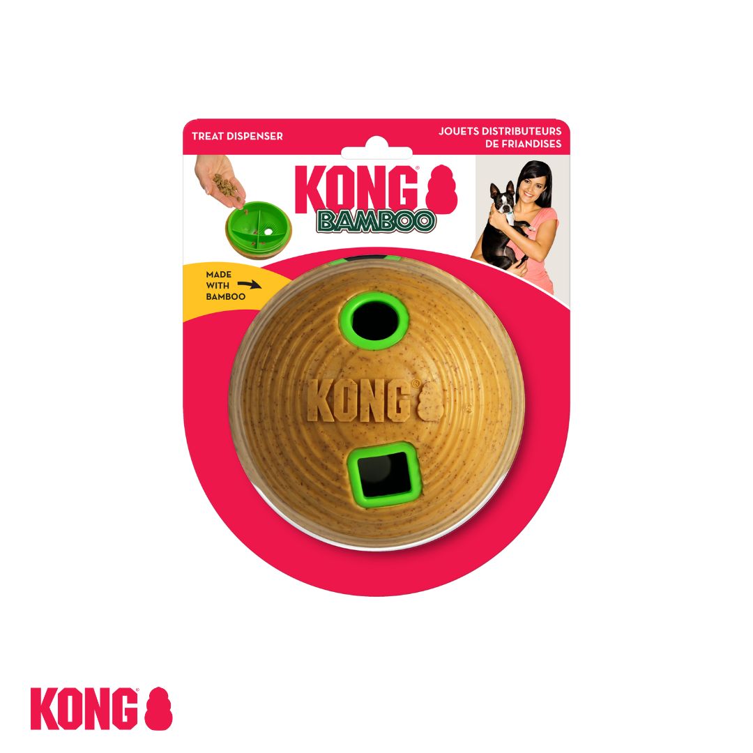 KONG Bamboo Feeder Ball Dispenser