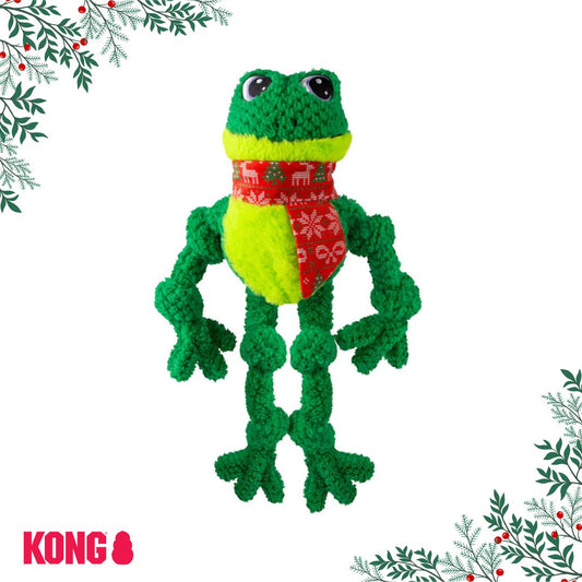 KONG Holiday Knots Frog