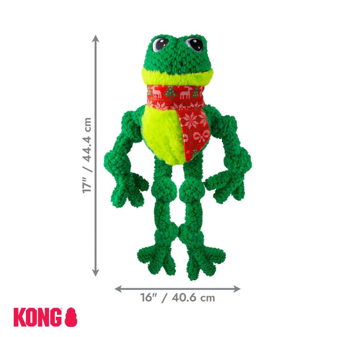 KONG Holiday Knots Frog