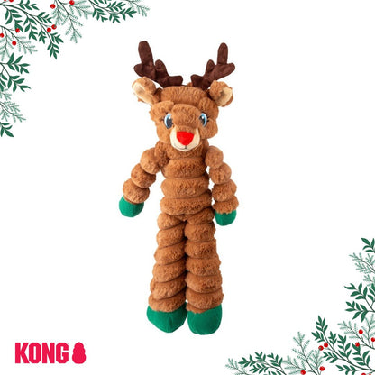 KONG Holiday Shakers Crumples Reindeer