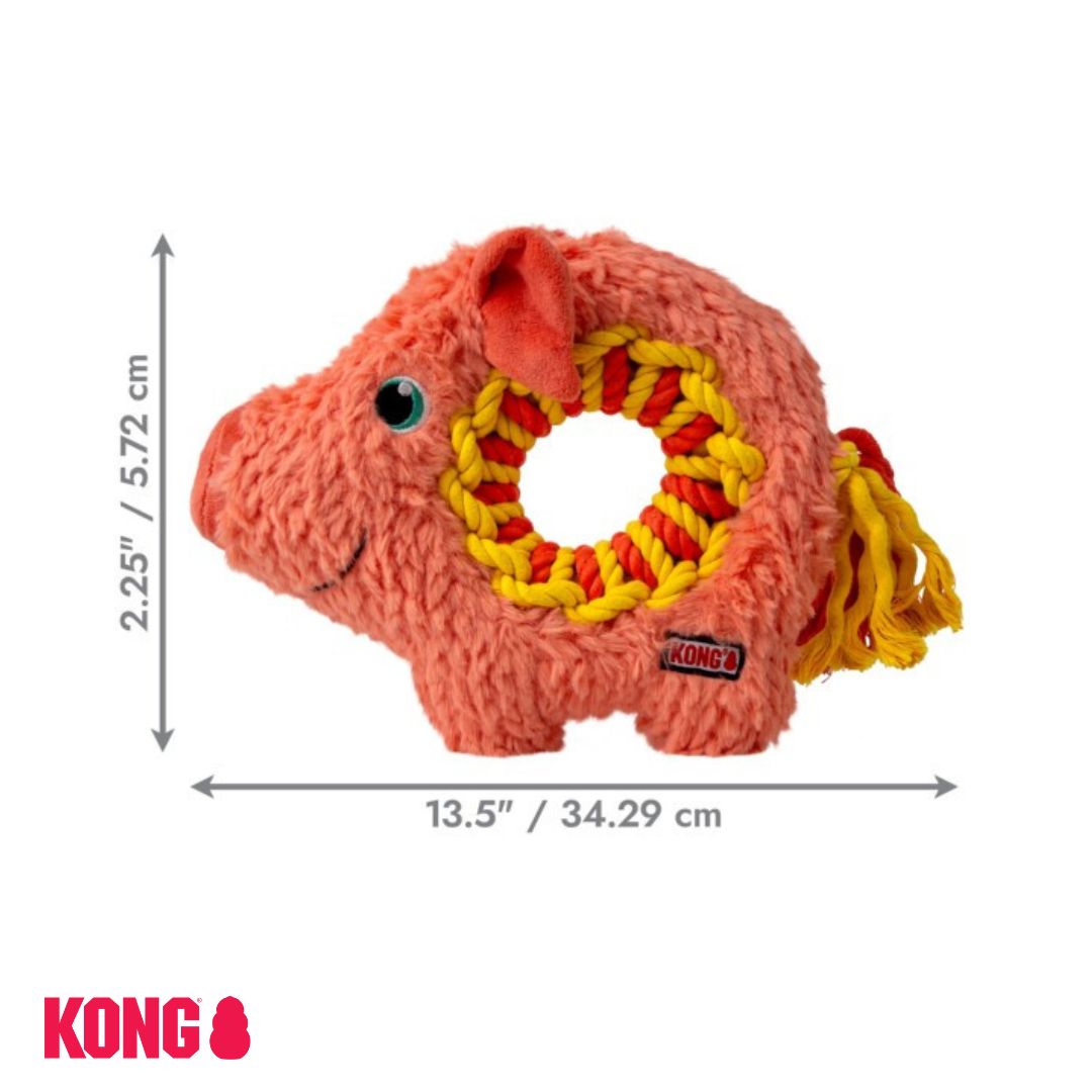 KONG Ringaroos pig dimensions