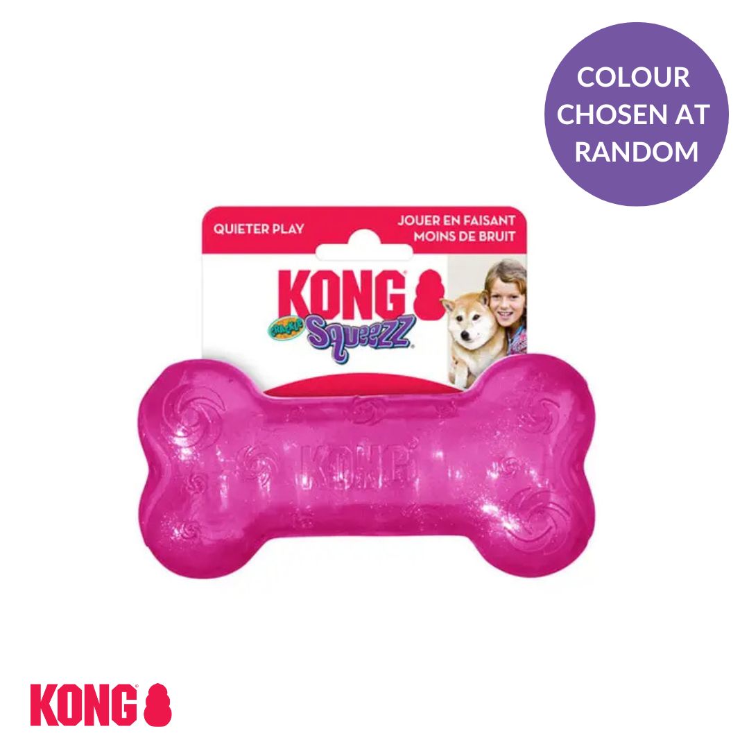 KONG Squeez Crackle Bone