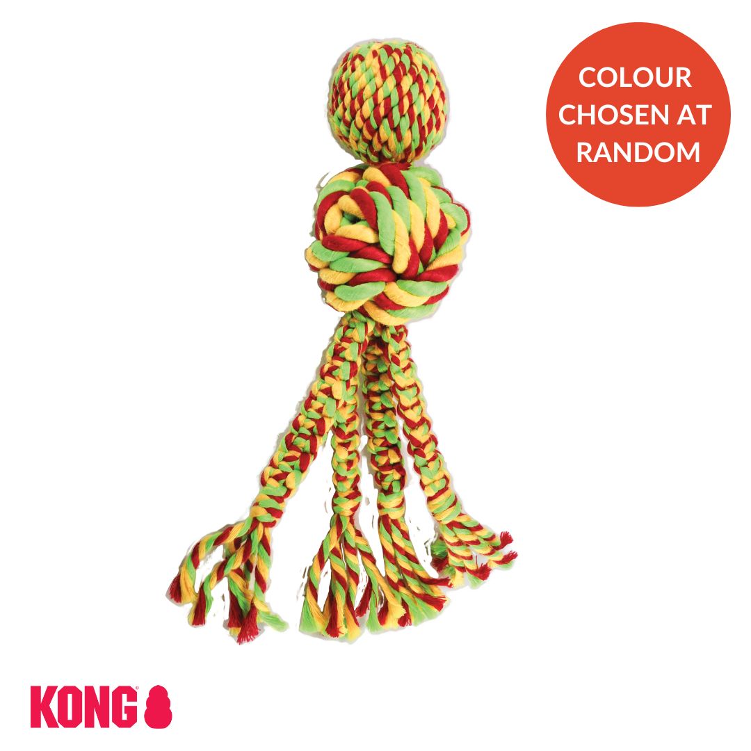 KONG Wubba Weaves with Rope