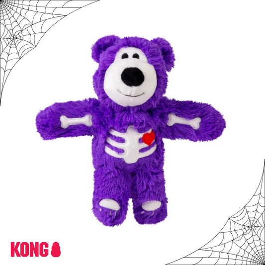KONG Halloween Wild Knots Bear Skeleton