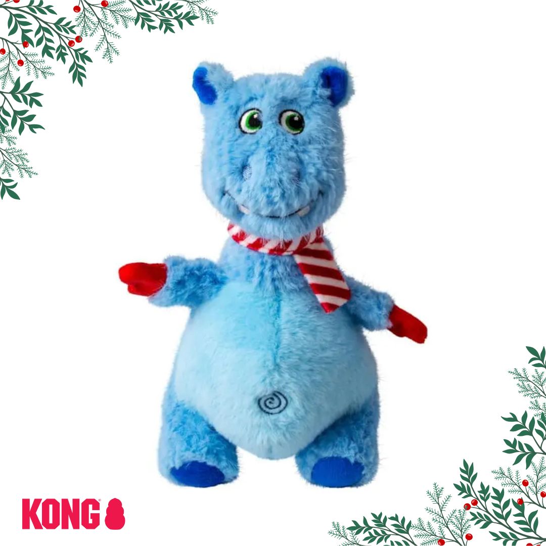 KONG Holiday Knots Belly Hippo