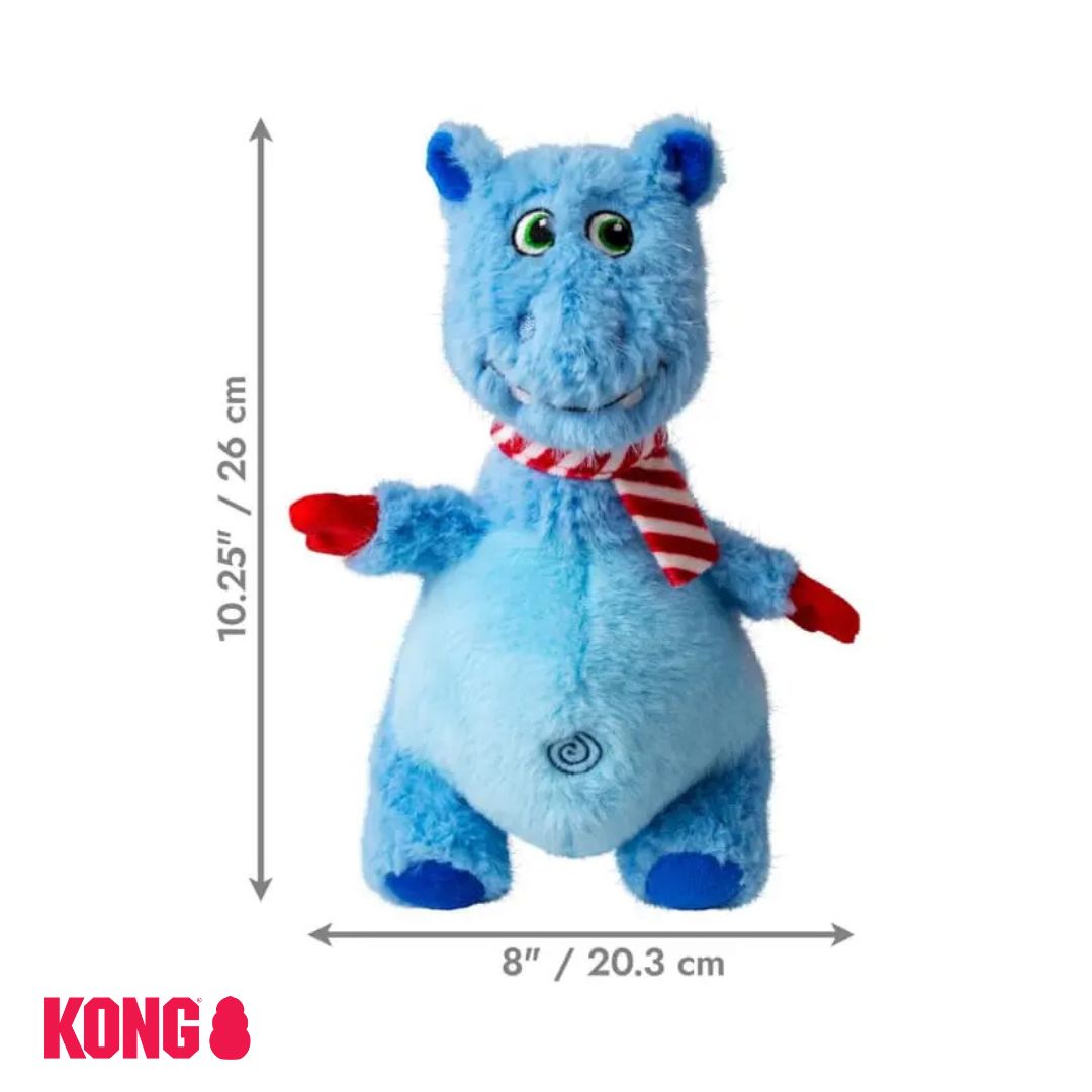 KONG Holiday Knots Belly Hippo