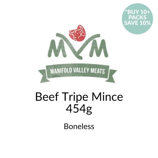 Manifold Valley Meats Minced Beef Tripe