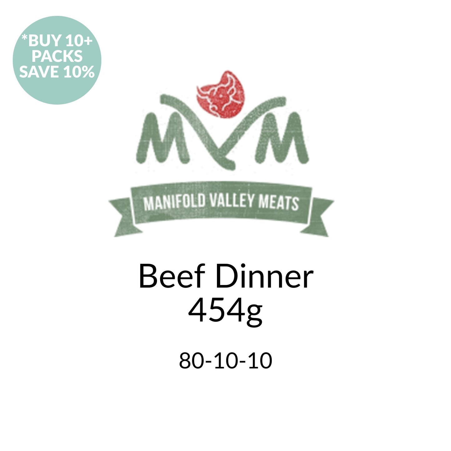 Manifold Valley Meats Beef Dinner