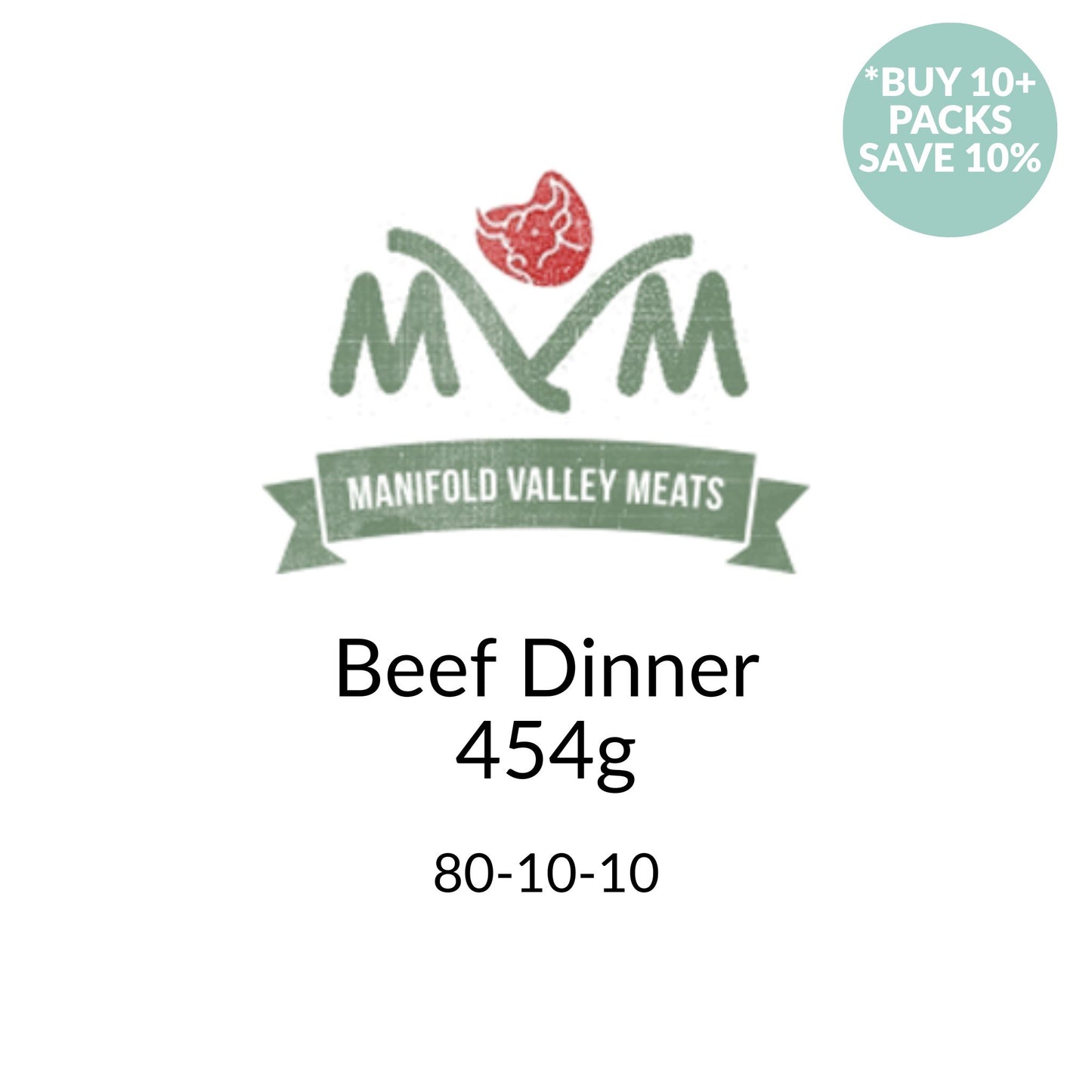Manifold Valley Meats Beef Dinner
