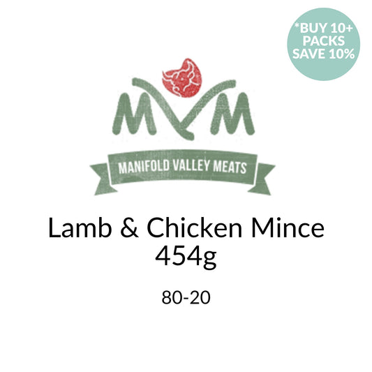 Manifold Valley Meats Minced Lamb & Chicken