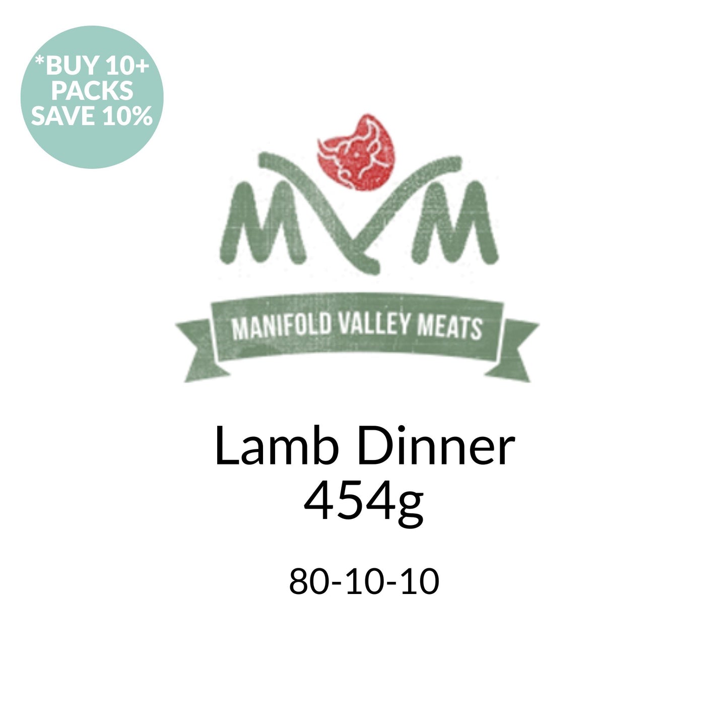 Manifold Valley Meats Lamb Dinner