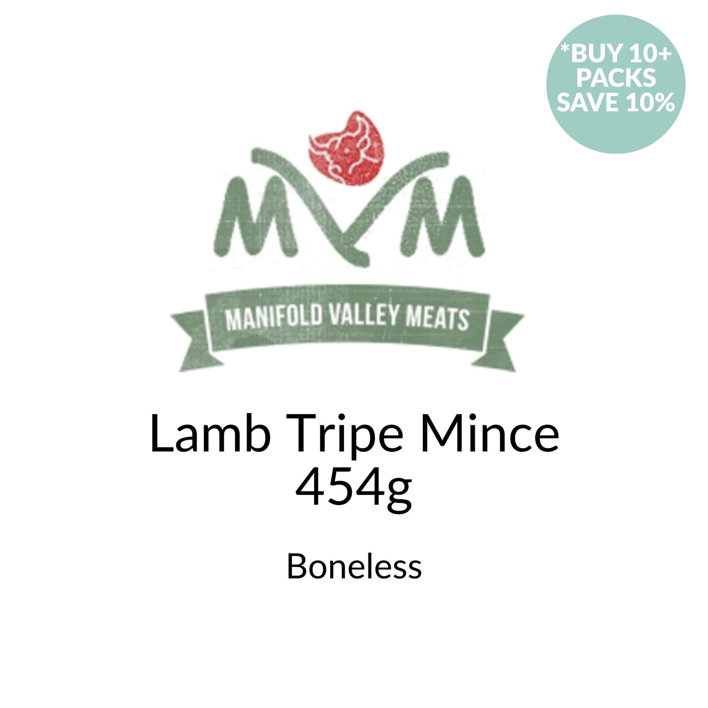 Manifold Valley Meats Minced Lamb Tripe