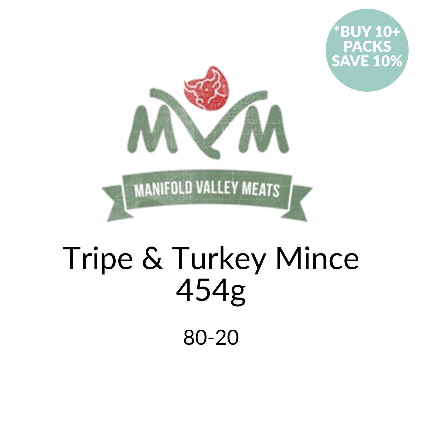 Manifold Valley Meats Tripe & Turkey Mince