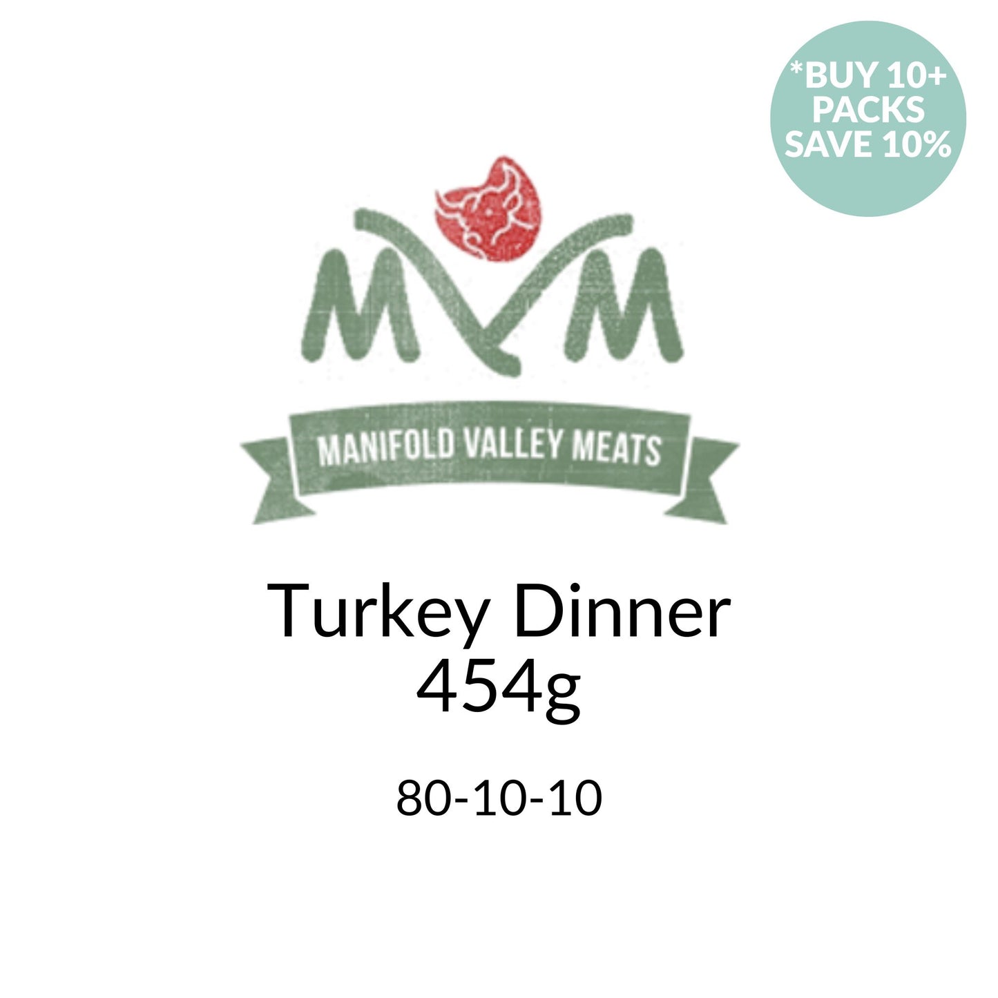 Manifold Valley Meats Turkey Dinner