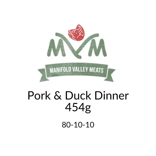 MVM pork and duck dinner
