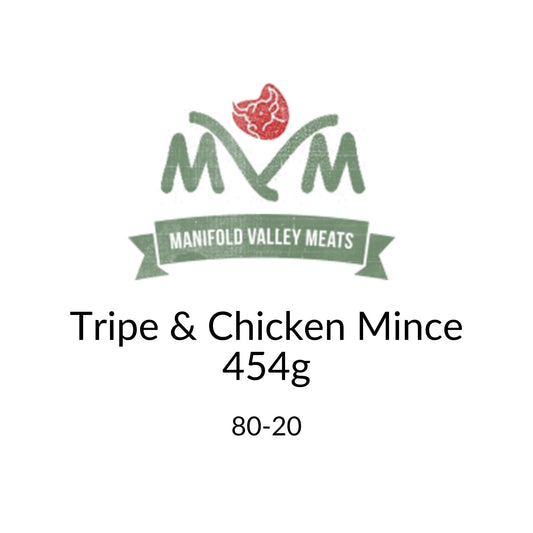Manifold Valley Meats Tripe & Chicken Mince