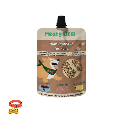 Meaty Licks Peanut Butter