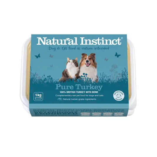 natural instinct dog and cat turkey food 