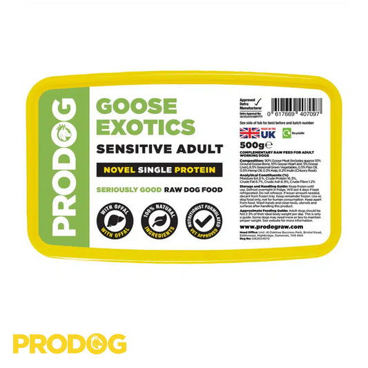 ProDog Raw Goose & Offal Exotics Complete
