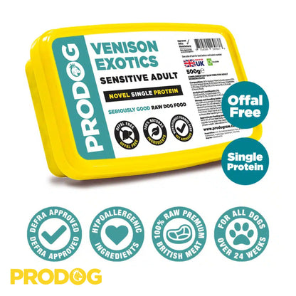 ProDog Raw Venison Exotics Complete