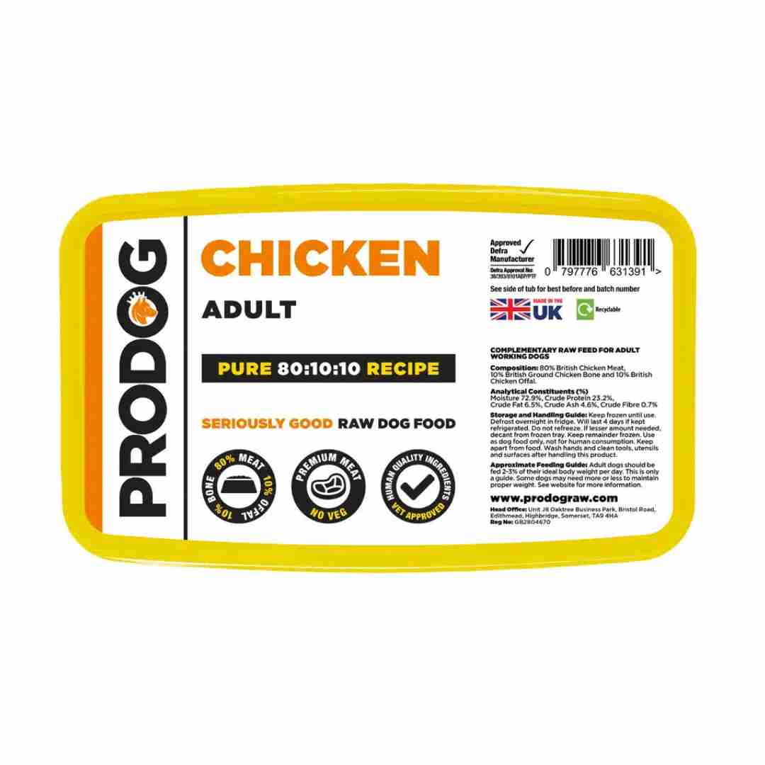 ProDog Raw Pure Chicken 80/10/10