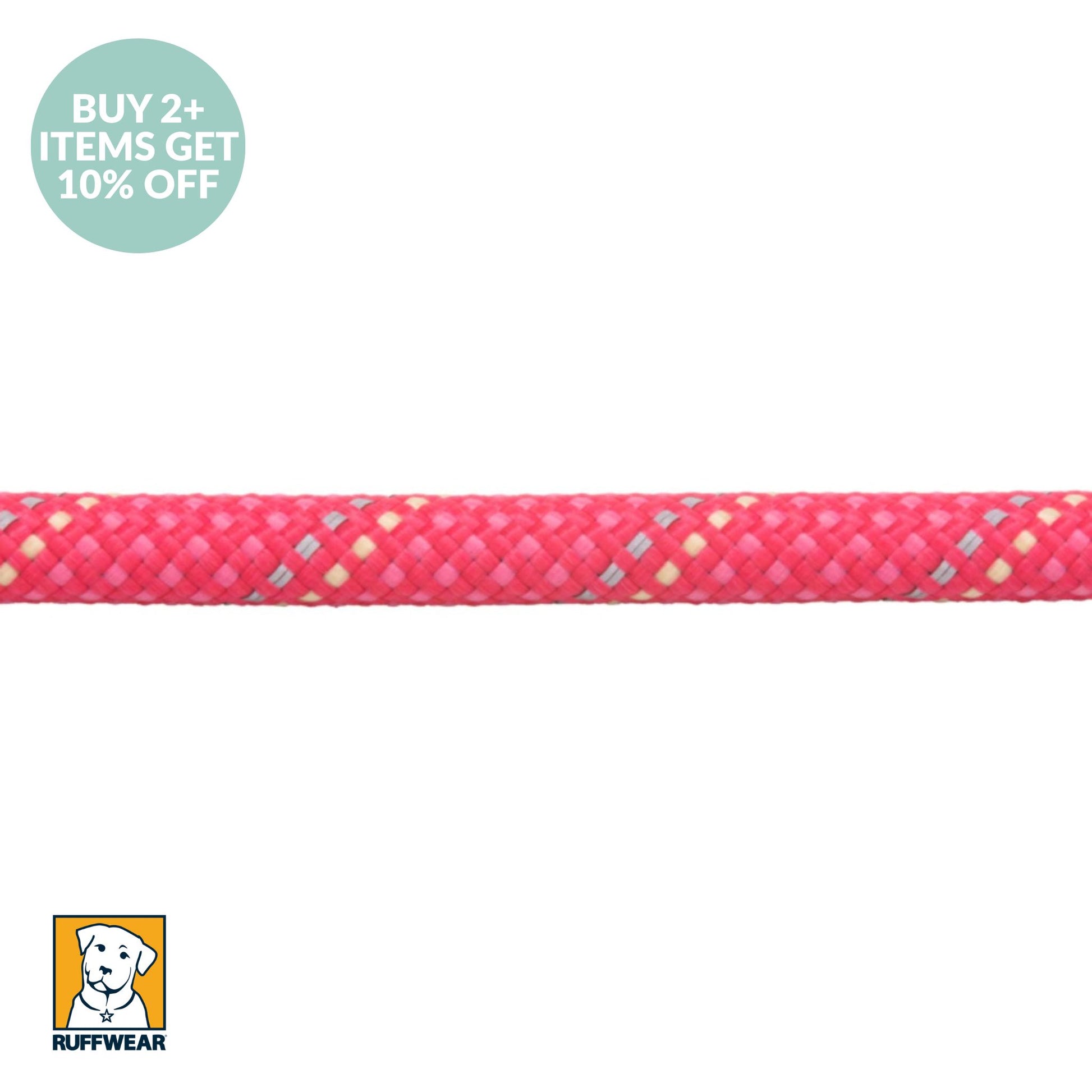 Ruffwear Knot-a-Leash Fireweed Pink Rope