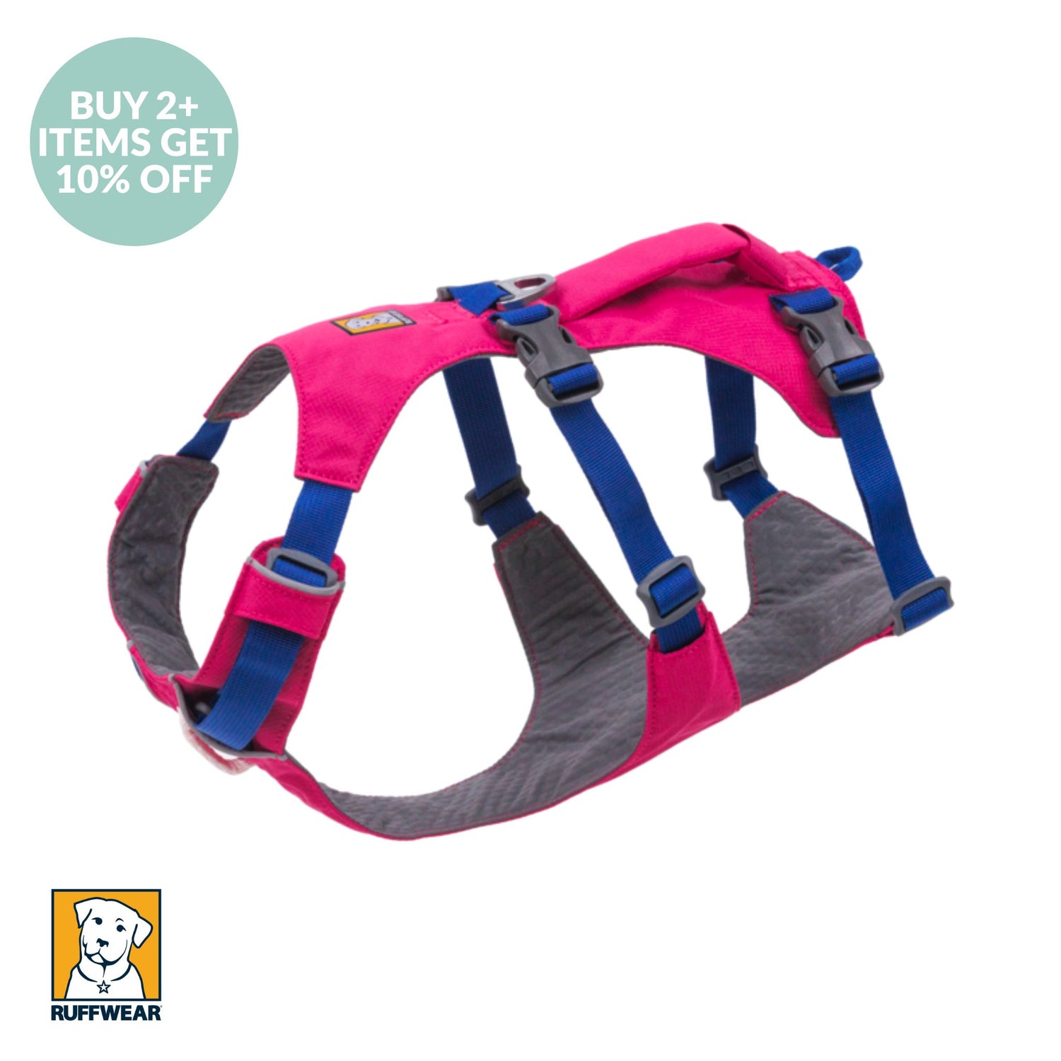 Ruffwear Flagline Harness Alpenglow Pink