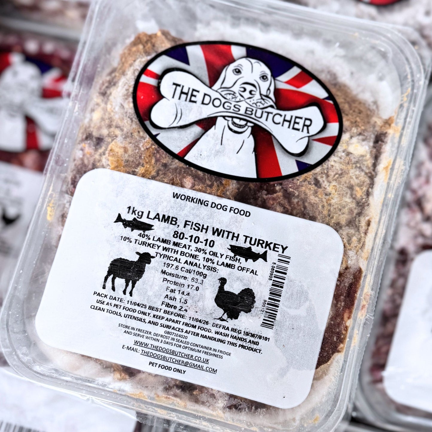 The Dogs Butcher Lamb, Fish & Turkey