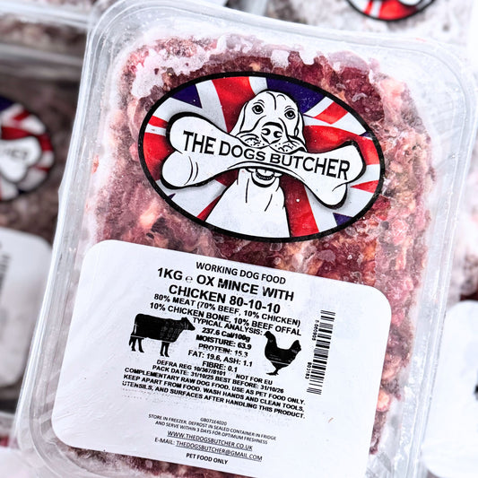 The Dogs Butcher Ox Mince with Chicken